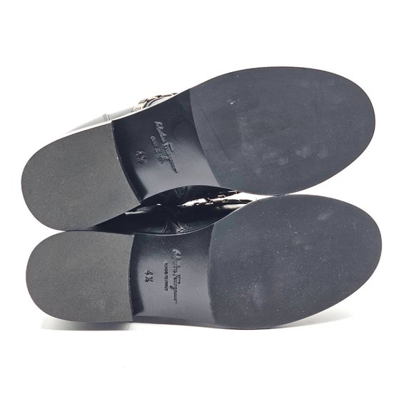 SALVATORE FERRAGAMO THEODORE COMBAT BOOTS - Picture 5 of 5